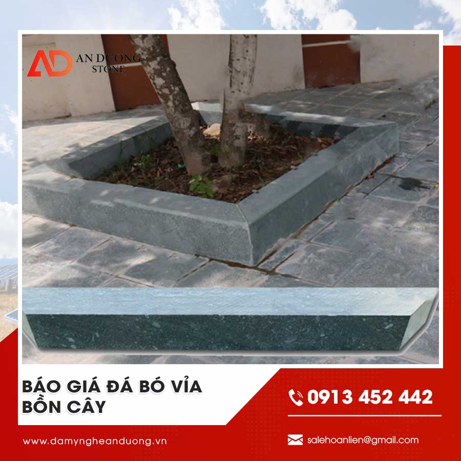 Báo giá đá bó vỉa bồn cây