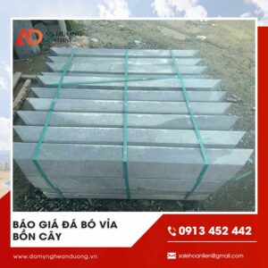 Báo giá đá bó vỉa bồn cây