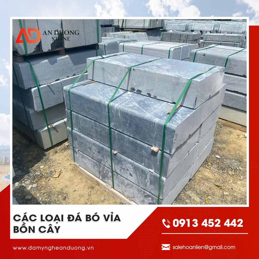 Các loại đá bó vỉa bồn cây