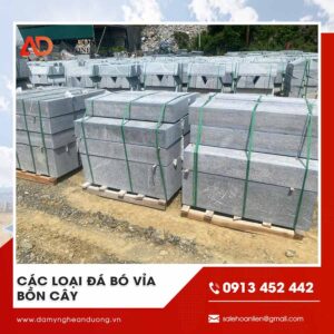 Các loại đá bó vỉa bồn cây